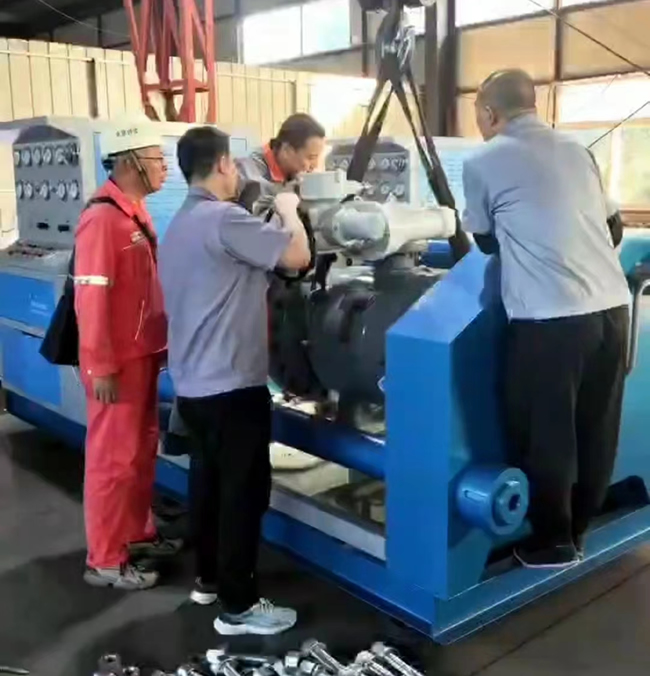 阀门试验台现场测试打压试验